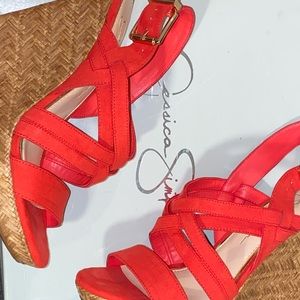 Brand new Jessica Simpson wedges